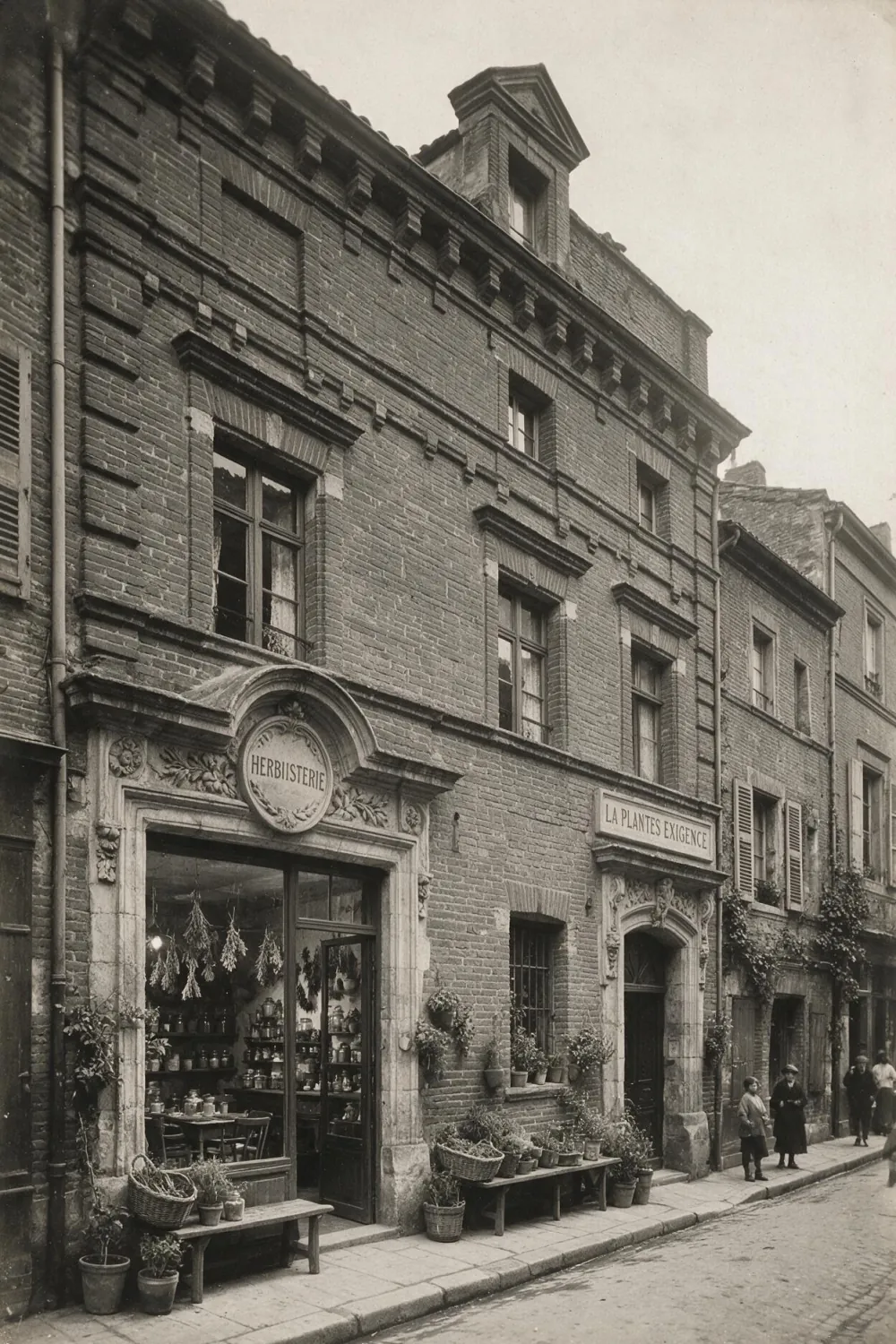 Devanture d'un ancien bâtiment Toulouse