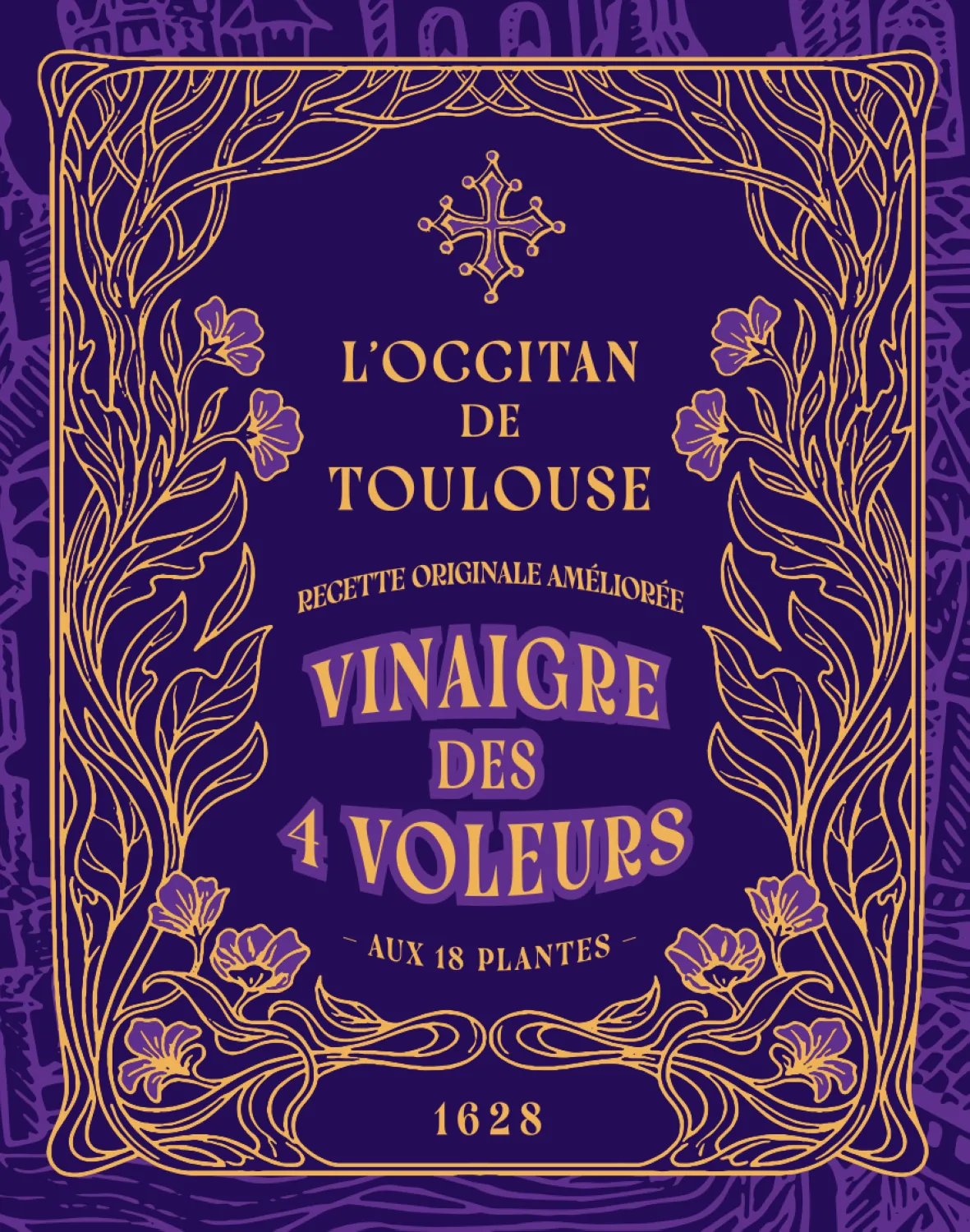 Packaging du produit le vinaigre des 4 voleurs